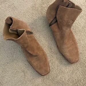 Ankle cowboy boots